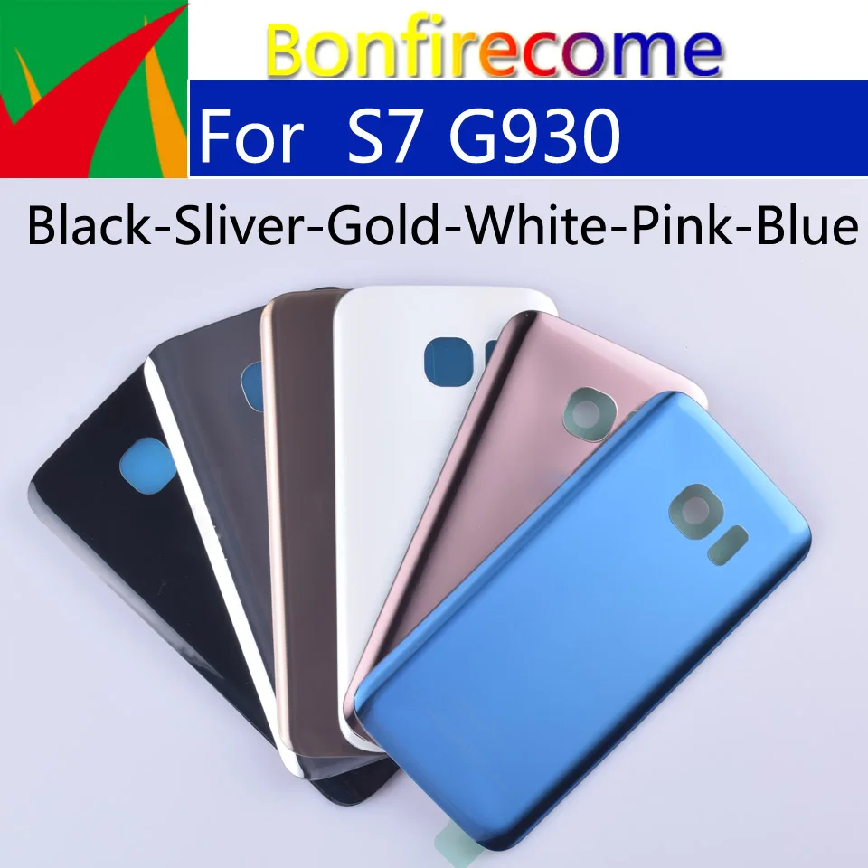 

10Pcs\lot S7 Battery Back Cover For Samsung Galaxy S7 G930 G930F G930A SM-G930L Rear Housing Battery Door Case Replacement Parts