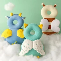 protection bebe protection enfant coussin protection tete bebe anti chute Coussin de protection pour la tête de bébé, sac à dos pour enfants de 1 à 3 ans, coussin de sécurité en coton PP doux, dessin animé 6