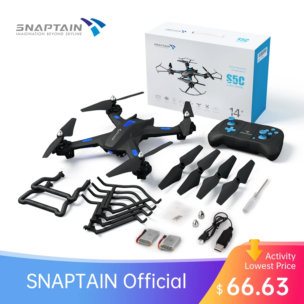 snaptain s5c wifi fpv 720p hd camera