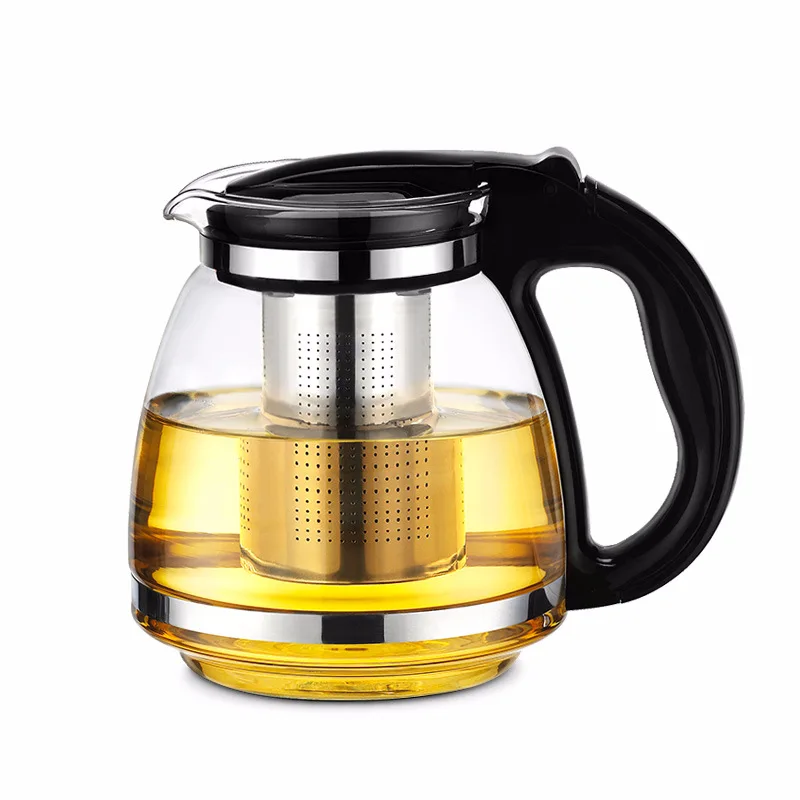 Glass Teapot Stainless Steel Infuser Glass Teapot Infuser Warmer