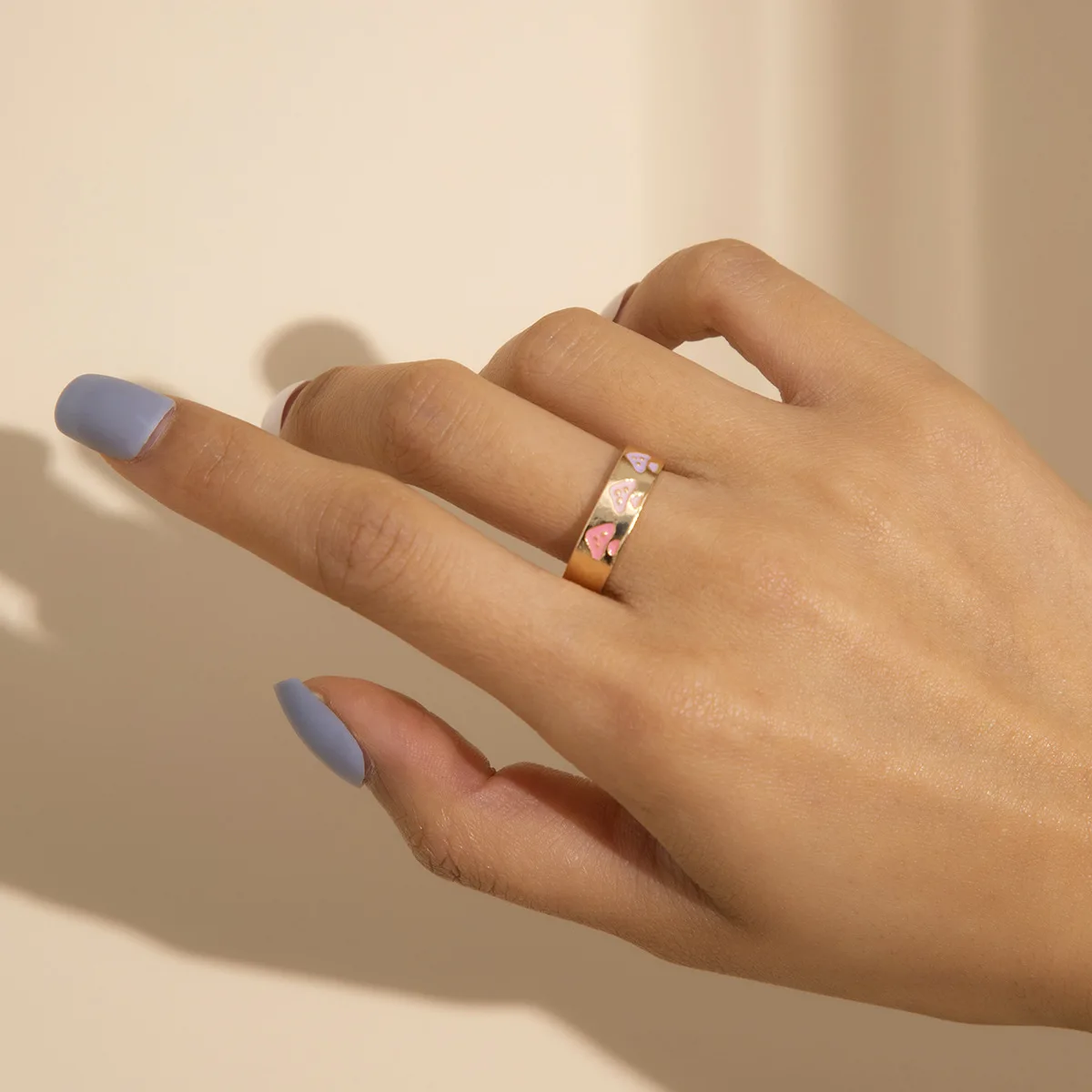 Anillos de a la con forma de Alien para mujer, anillos de estilo indio, joyas de adolescentes Hippie gruesas|Anillos| - AliExpress