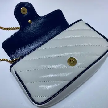 

New Fashion 2020 Women Covered Bag Ladies Crossbody Bag Luxury Solid White Bag for Female Trendy Bag