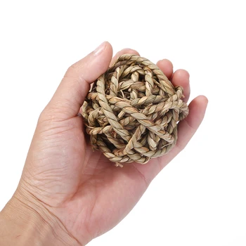 

Bite Grass Ball Small Animal Play Chew Pet Kitten Playing Training Funny Chewing Toys for Rabbit Hamster Guinea Pigs