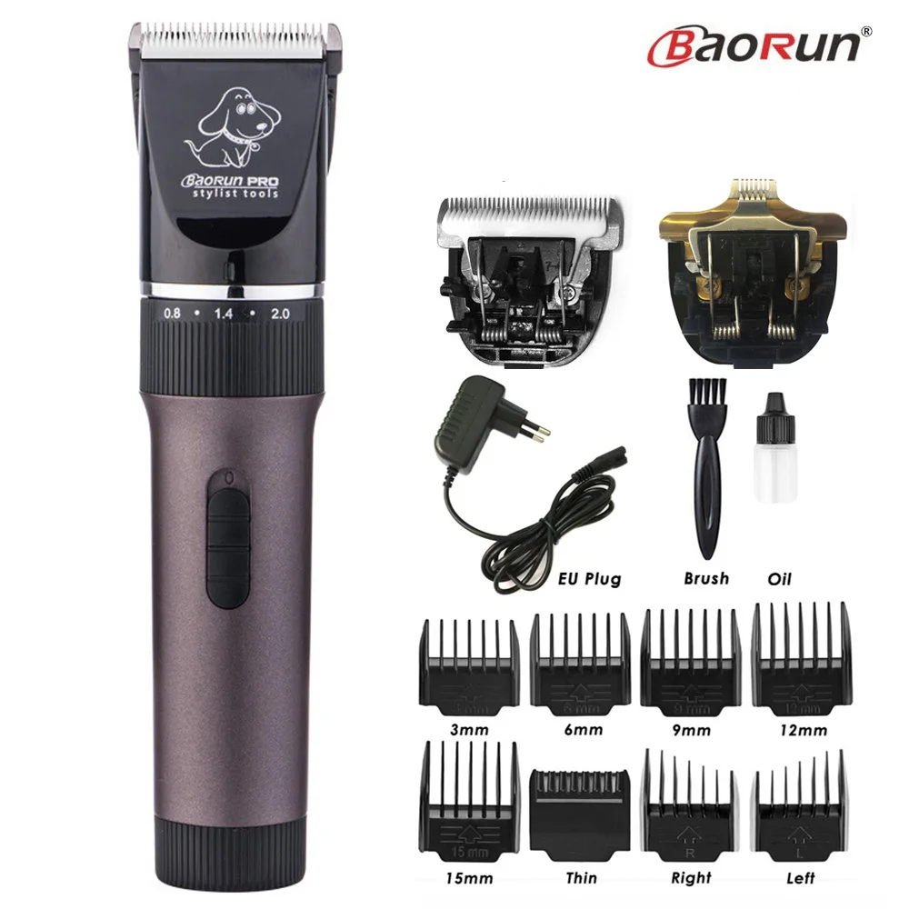Baorun P6 Professional Pet Dog Cat Hair Clipper Grooming Trimmer