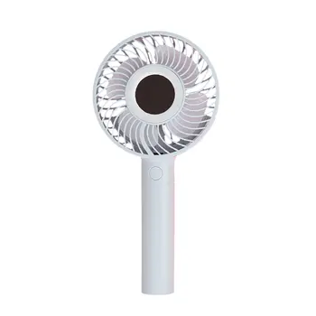 

Hand-held Desk Fan Cooler Handheld Air Conditioner Cooling Fan Summer Air Conditioner Cooler With Makeup Light