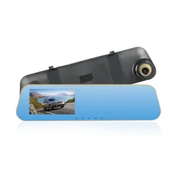 Caméra de recul Dvr 1080P, dispositif de sécurité avec rétroviseur, 4.3 pouces, offre spéciale 