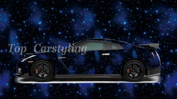 

Blue galaxy camouflage Vinyl Wrap car wrap covering self adhesive sticker with air release PROTWRAPS 1.52x10m/20m/30m