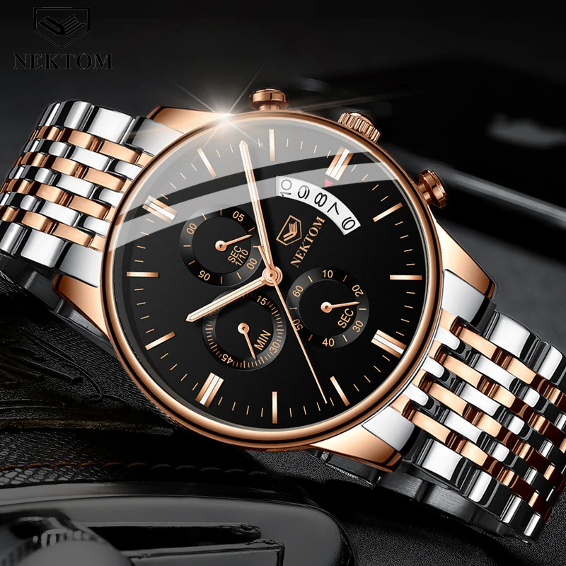 Skup Męskie zegarki Top marka luksusowy wodoodporny Ultra cienki data zegar męski stalowy pasek zegarek kwarcowy na co dzień mężczyźni sport Wrist Watch