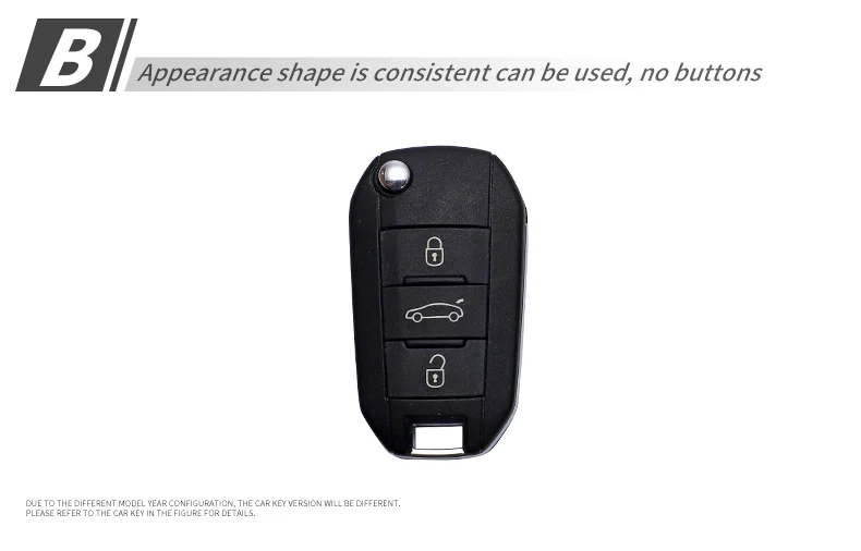 Carbon Fiber Car Smart Key Cover Case For Peugeot 3008 208 308 508 408 2008 307 4008 Citroen C4L Protect Shell Accessories - H551a991d10f4487fbe2f7698bd6e1e49M