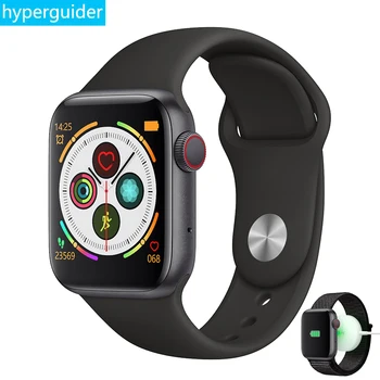 

hyperguider Smart Watch Wireless Charging Password Unlock Quickly Recording Bluetooth Call Heart Rate Fitness Tracker QS20
