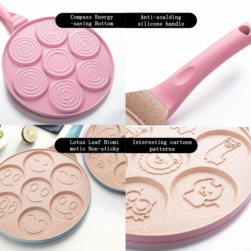 Дропшиппинг антипригарный с 7 отверстиями стандартная Бездымная жареная