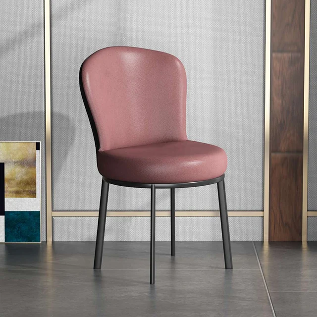 Light Luxury Dinning Chair Home Furniture Backrest Bedroom Dining Chair 의자 cadeiras de espera Home Dinning Chairs стул As Picture