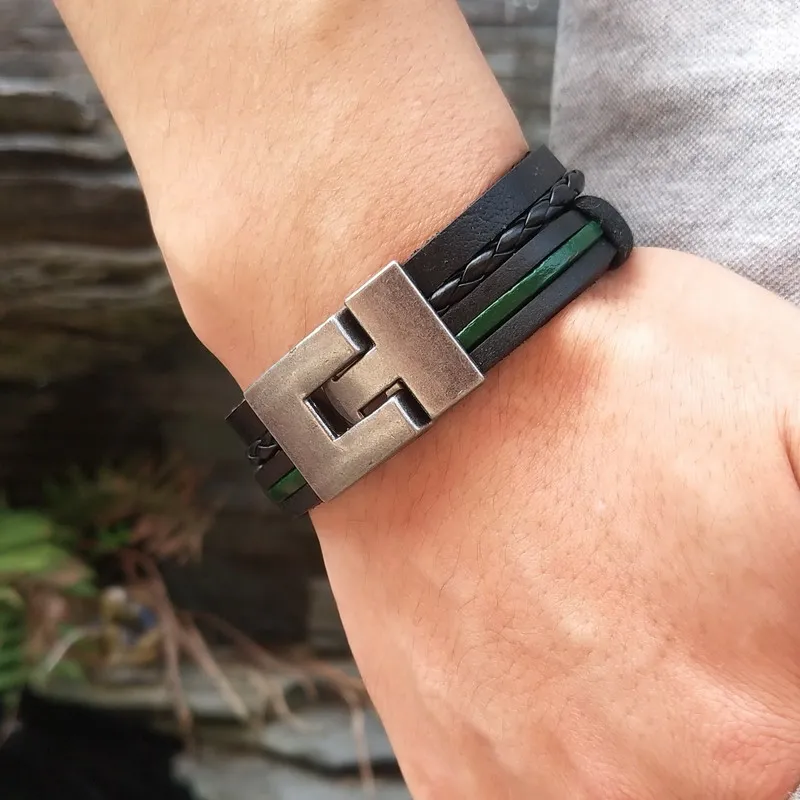 Новинка 2020 винтажные браслеты в виде черепа ручной работы высококачественный