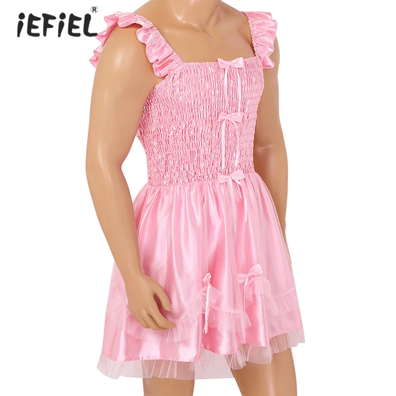 Gay Mens Sissy Dress Sleeveless Sissy Lingerie For Men Cross Dresser gay-mens-sissy-dress-sleeveless-sissy-lingerie-for-men-cross-dresser