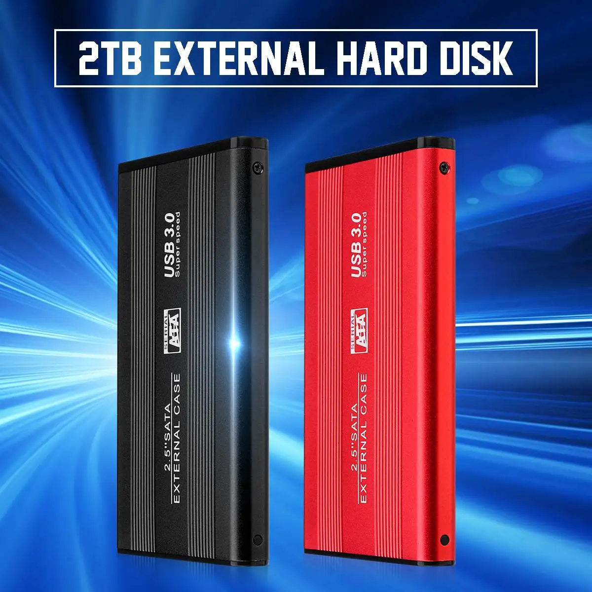 USB 3,0 механический жесткий диск 1 ТБ/2 ТБ Поддержка систем Windows и XP HDD/SSD до 1TG компьютерные аксессуары