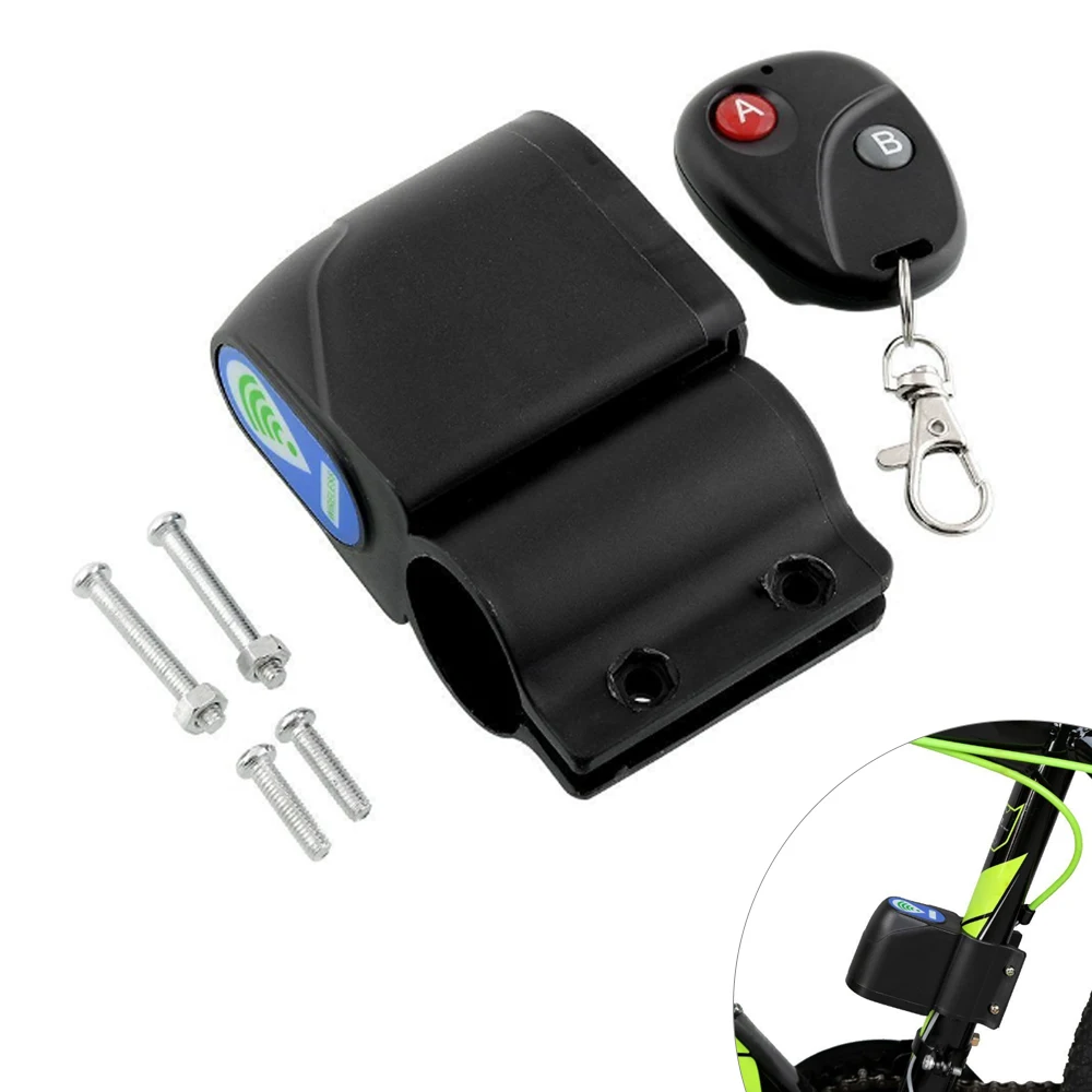 Anti Theft Bike Lock Cycling Security Lock Wireless Remote Control