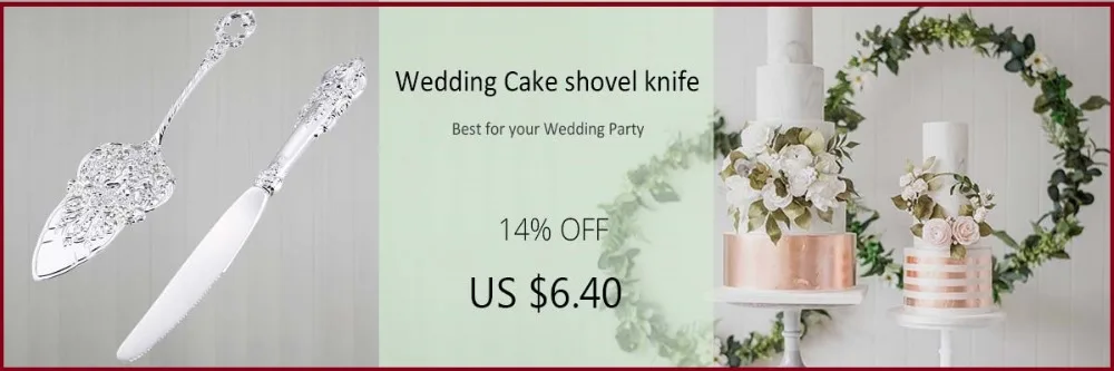silver cake shovel knife set