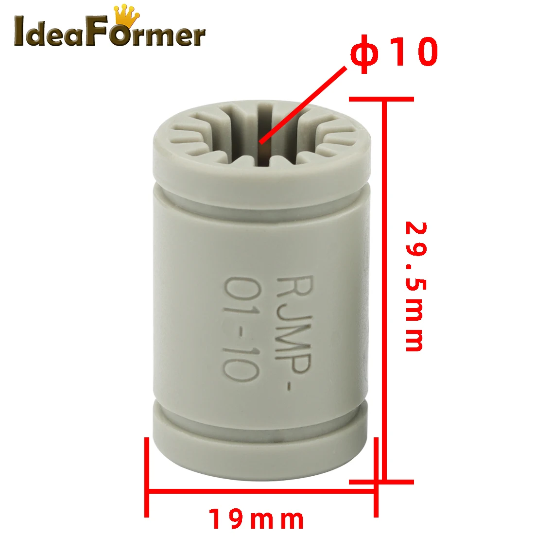Rolamentos Lineares de Plástico Bucha Polymerigus Igus Drylin Rolamento Eixo para Peças de Impressora 3d Prusa Mendel Diy Peças Rjmp01 Rj4jp - Imagem 2