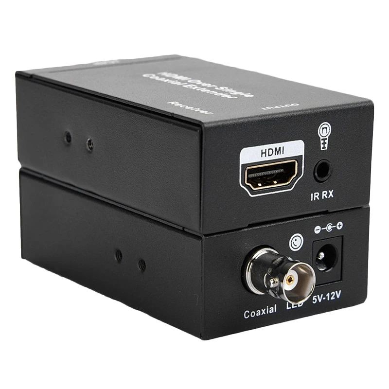 Горячая 3C HDMI удлинитель NK C100IR по одному коаксиальному кабелю 1080P HD конвертер ИК