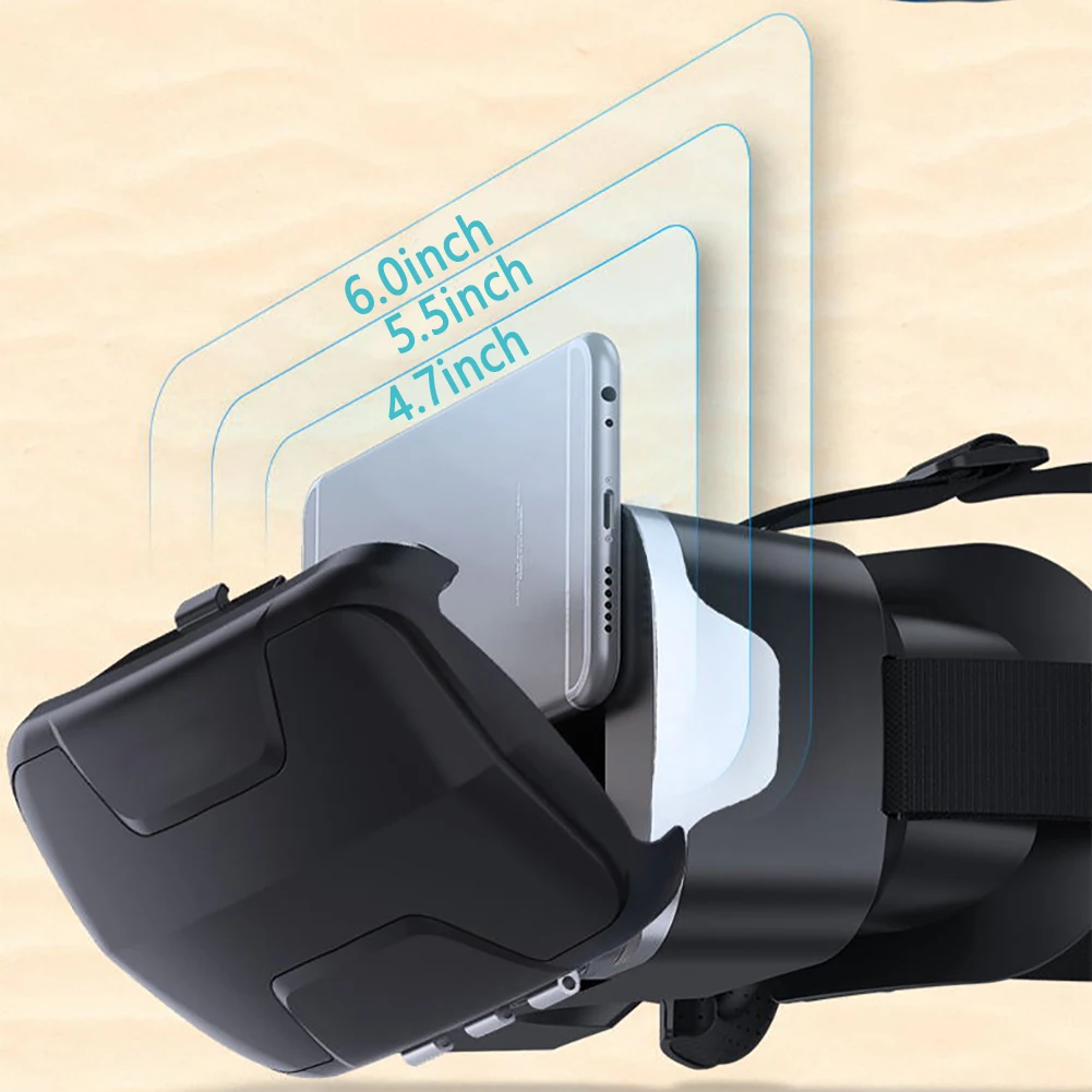 VR Виртуальная реальность 3D очки коробка стерео VR Google гарнитура шлем для IOS Android WIN смартфон с Bluetooth рокер ручка