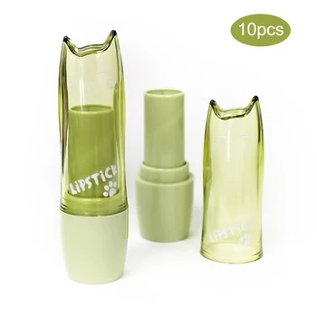 

10pcs 12.1mm Lady Lipstick Tube Lip Balm Lip Gloss Containers Jars Empty Shell Packaging DIY Makeup Tools Beauty Spray Bottle