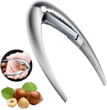 

Stainless Steel Nutcracker Chestnut Opener Chestnut Cracker Sheller Nut Cracker Chestnut Clip Cracker Sheller Nut Walnut