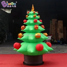 Горячая 2,2 метров надувная Рождественская елка для магазина или украшения дома/надувные елочные игрушки для розничной продажи