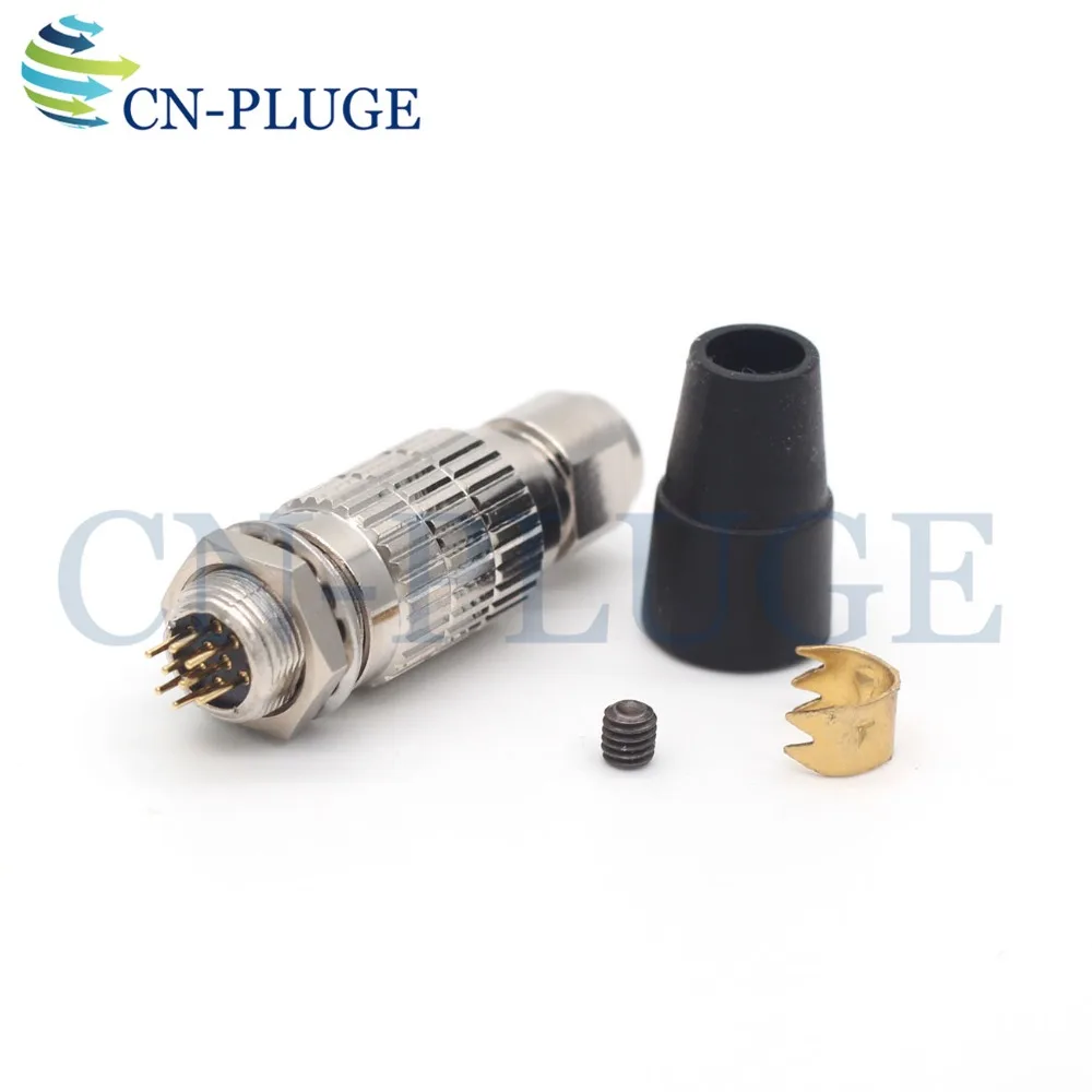 8 адаптер и гнездовой разъем Hirose PCB панель сварочный разъем HR25-7TP-8S HR25-7TR-8P 8-контактный Кабельный разъем