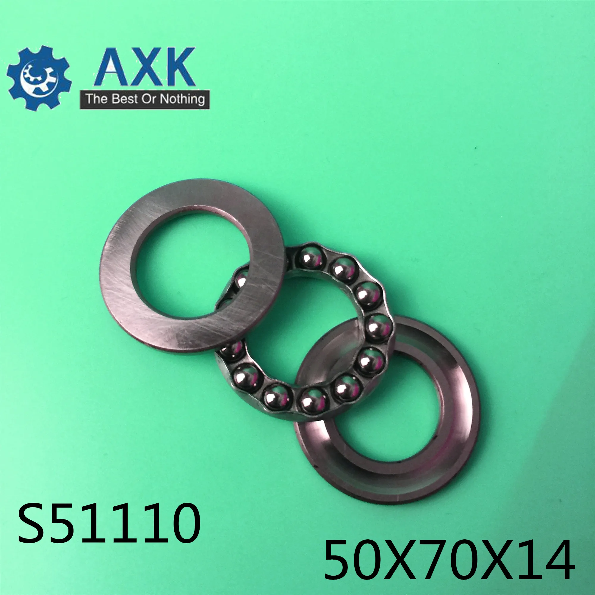 S51110 Bearings 50*70*14mm 51110 stainless steel thrust ball bearing