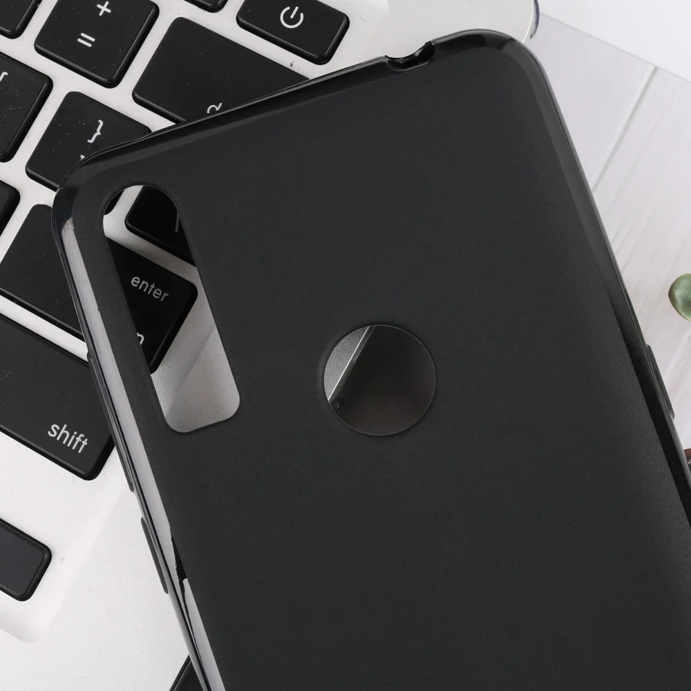 Простой Черный силиконовый чехол накладка для Alcatel Работает с любым оператором 1SE