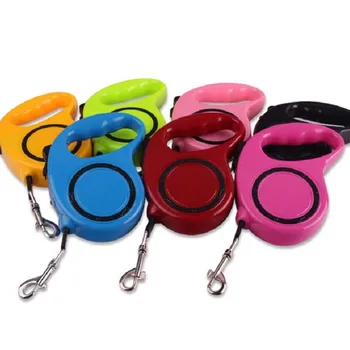 

New Portable Dog Rope Chain Pet Automatic Retractable Dog Rope Tractor Outdoor Walking Dog Artifact Pet Supplies 3M/5M 4