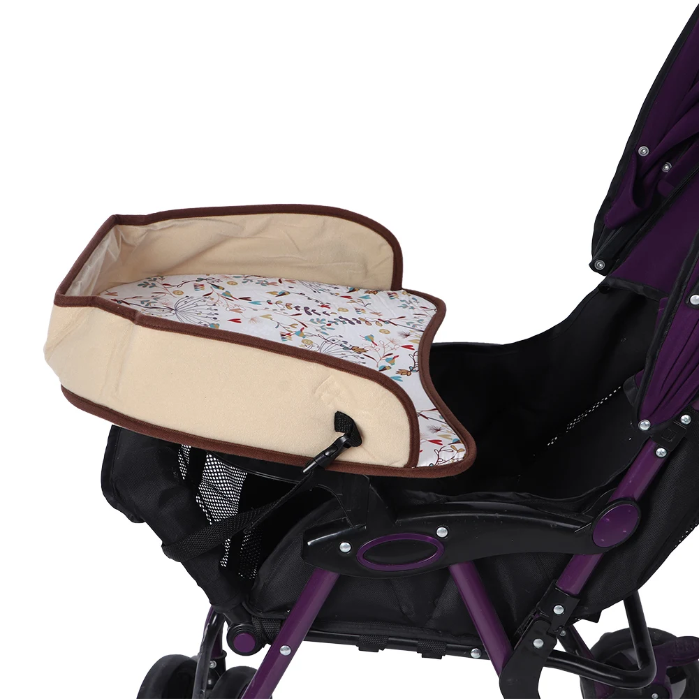 Multi-Function Baby Car Seat Tray Plates Portable Dining Drink Table for Kids Car Seat Child Toy Holder Storage Baby Fence