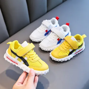 

2020 Autumn Boys Girls Fashion Casual Sneakers big Kids mesh Trainers Children School Sport Flats Shoes boy Soft Running Shoes