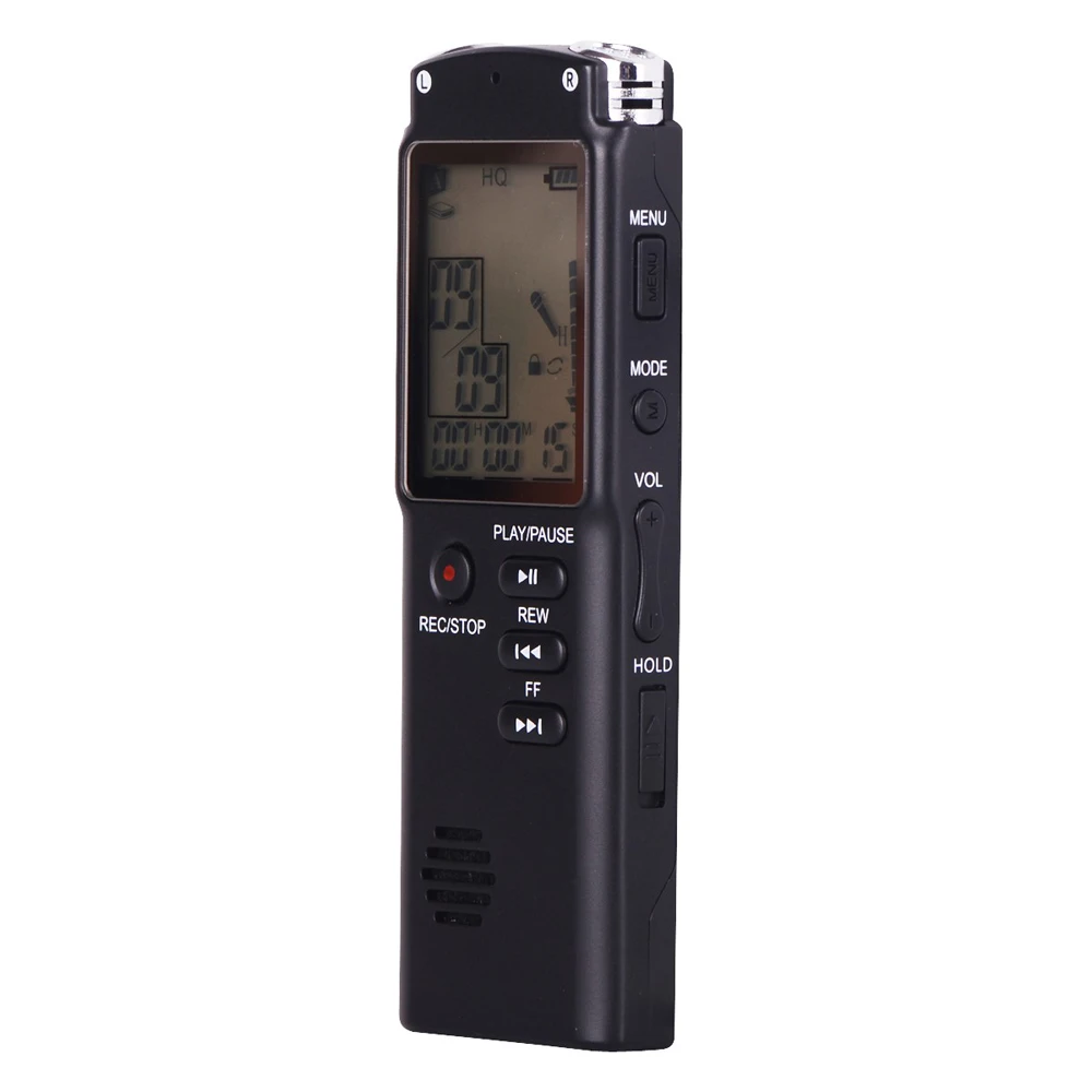 10 pcs 8GB/16GB/32GB Rechargeable Voice Recorder USB Professional Dictaphone Digital Audio Voice Re