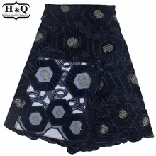 Великолепное Африканское бархатное кружево ткань выдалбливают кружева вышитые с камнями Сетчатое кружевное в стиле пэчворк дамское бальное кружевное платье