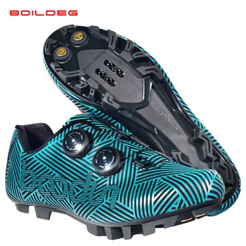 

Boodun New Cycling Shoes Mountain Bike Breathable Waterproof Racing Shoes MTB Cycling Self-Locking Shoes Athletic Bicycle Shoes