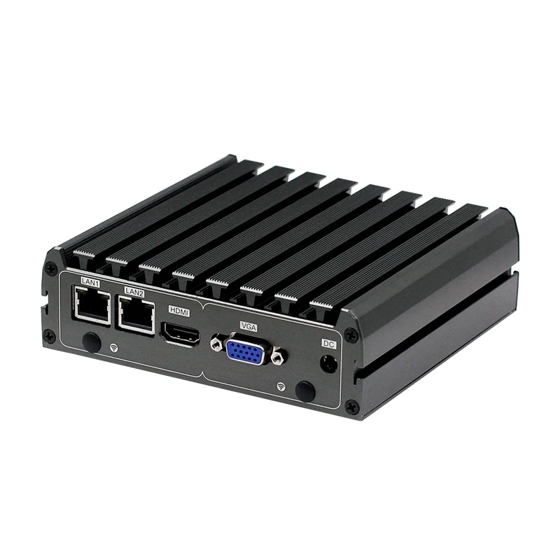 2019 Новый Дизайн Apollo lake N4200 четырехъядерный процессор двойной lan порт Nano тонкий