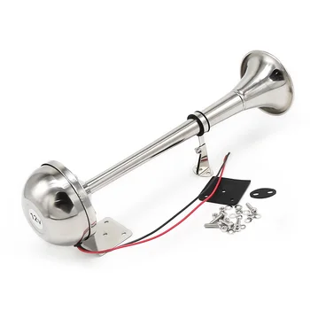 

Universal 12V Single Trumpet Horn Marine Boat Air Horn 125dB Electric Air Horn for Car Truck Boat Car Styling Part
