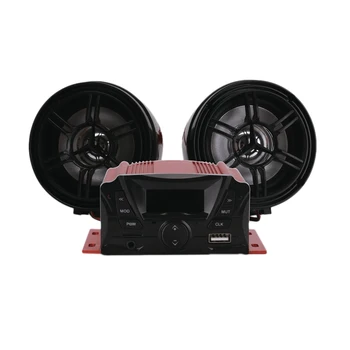 

Waterproof Motorcycle Audio Mp3 Usb Alarm Fm Bluetooth Amplifier Anti-Theft 88Db