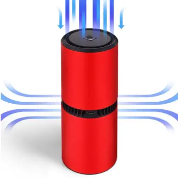 

Car Negative Ion Air Purifier Filter Home Allergies Pets Smoke Dust Mold and Pollen Cleaning Air Cleaner for Bedroom
