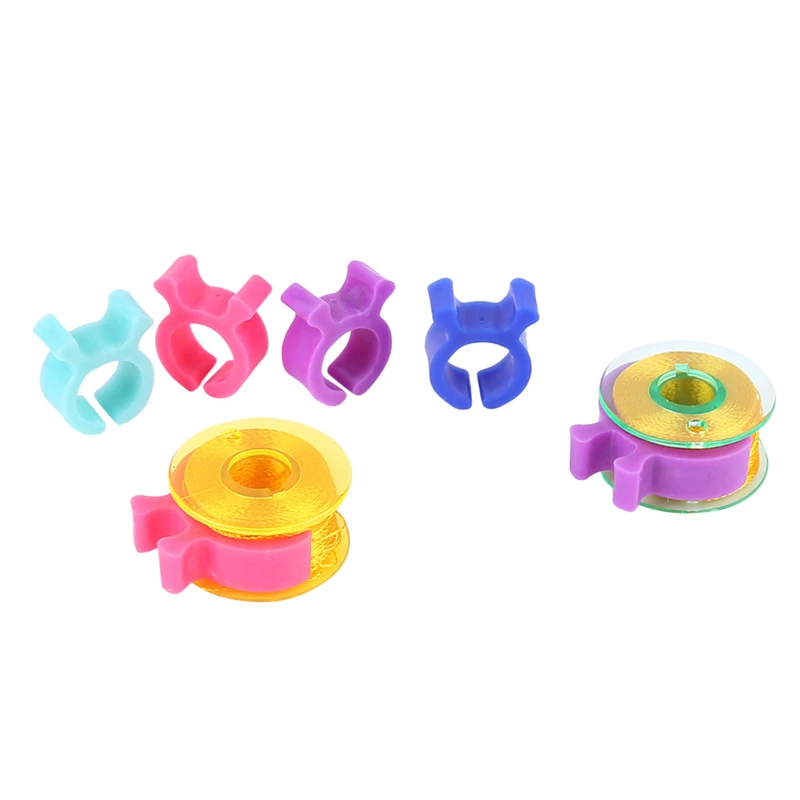 Sewing Thread Bobbin Holder Clamp Clips Bobbin Buddies Great For Embroidery Durable Practical And Convenient Household Items
