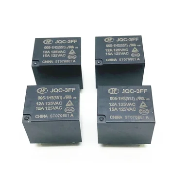 

Relay HF3FF-JQC-3FF- 5VDC-1HS 12VDC-1HS 9VDC-1HS 24VDC-1HS(551) DIP4 5V 12V 24V DC