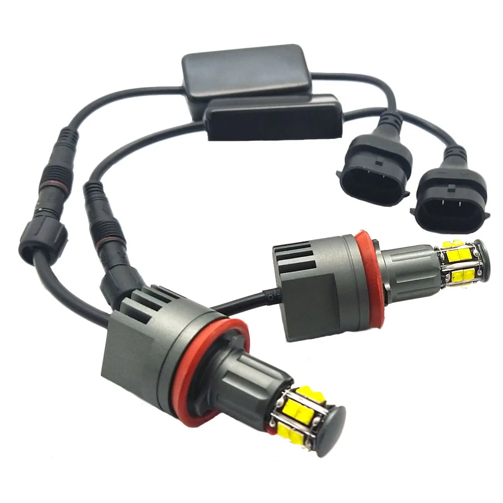 2pcs/1Set 120W E92 H8 LED Angel Eyes Led Marker Lights canbus For BMW X5 E70 X6