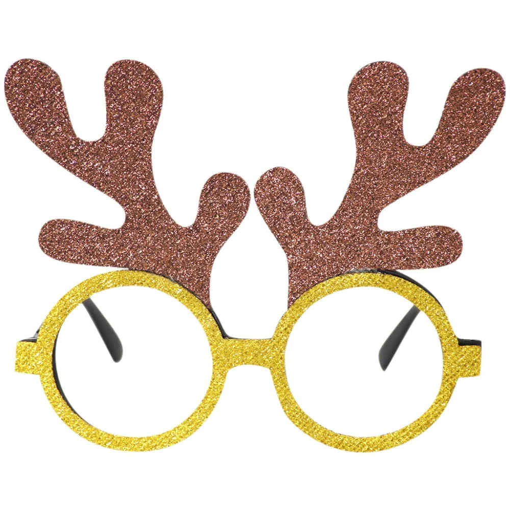 Christmas party glasses cute beautiful glasses photo props role playing animals riding bike cycling glasses 30S26 (20)