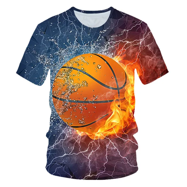 Larry Belmont Oriëntatiepunt Parasiet Kids New Summer Fashion 3d T-shirt Blue Flame Dragon Funny Design Big Boy  Girl Printed T Shirts Children Cool Basketball Tops - T-shirts - AliExpress