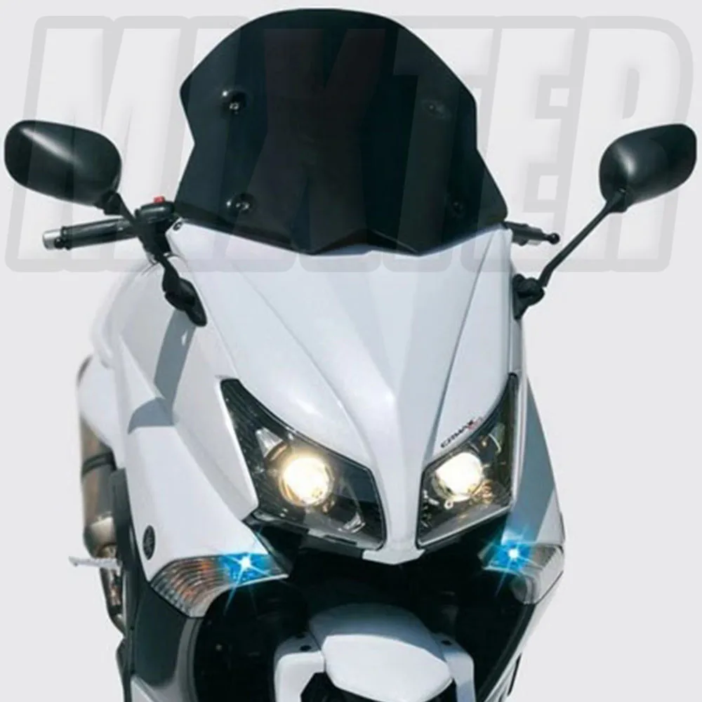 Мотоцикл Спорт Touring лобовое стекло дефлектор для YAMAHA TMAX530 T-MAX530 '12-'16 T-MAX530 SX T-MAX530 DX 2012