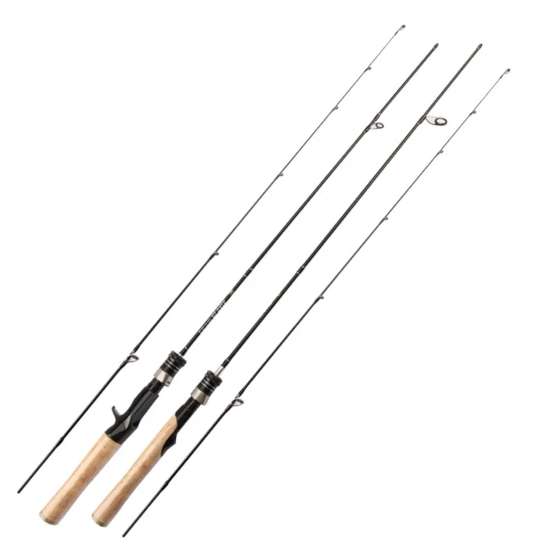 New UL Power Carbon Fishing Rod Spinning 1.68m 1.8m Casting Fishing Rods Ultralight Fishing Pole