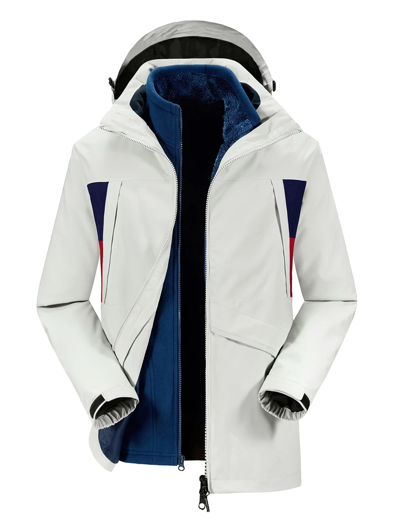 

ZOXO Softshell Waterproof Men Winter Jacket Warm Hiking Jacket Male Skiing Outdoor Sport Camping Jacket 4XL  