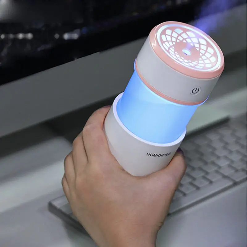 Мини Авто USB увлажняюший очиститель мелкий туман Воздуха бесшумный для путешествий офиса дома