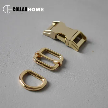 

100 sets metal belt buckle 3/4" d-rings 20mm webbing for bag dog pet collar DIY accessories adjusters buckle D-shaped rings